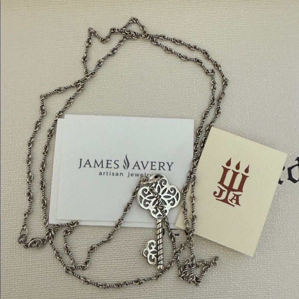 James Avery 34” Necklace W Pendant